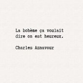 Aujourd'hui 🌙 nous rendons hommage à celui qui a inspiré notre trilogie de bougies parfumées "la vie, l'amour, la bohème" et qui nous a fait l'immense honneur de sa présence ✨ lors du lancement de la marque @loveinstremy en 2017. 🤍🕊 Gratitude éternelle 🙏 Charles Aznavour.
-
-
#Citation #LaBoheme #Aznavour #GoodMemories #LoveInStRemy #LaVie #Lamour #LaBoheme #Inspiration #BoutiquePoétique #QuoteoftheDay #Love #Life #ScenteCandles #ReadaBook #Enjoylife #PositiveMindset #PositiveQuoteToday #Vivre #BelieveInYourself #ConsciousLiving #FrenchBrand #Bonheur